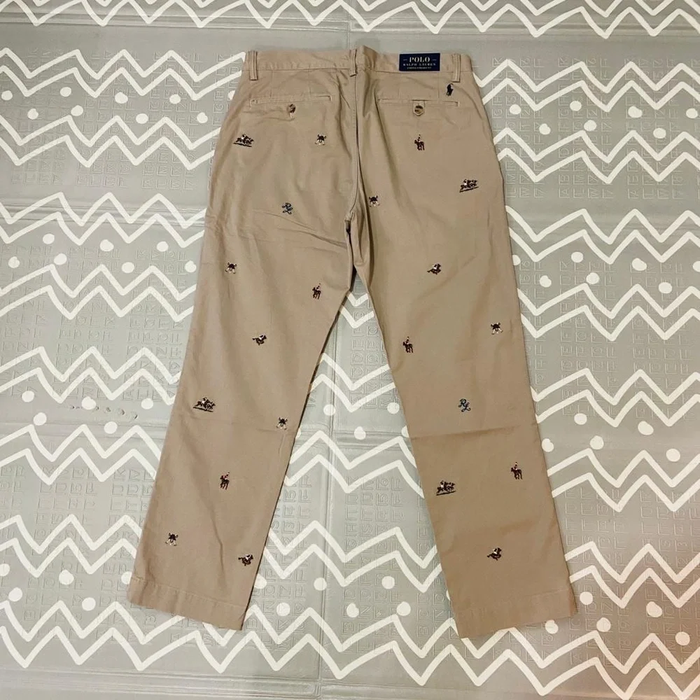 RALPH LAUREN Graphic Chino  Jeans Pants